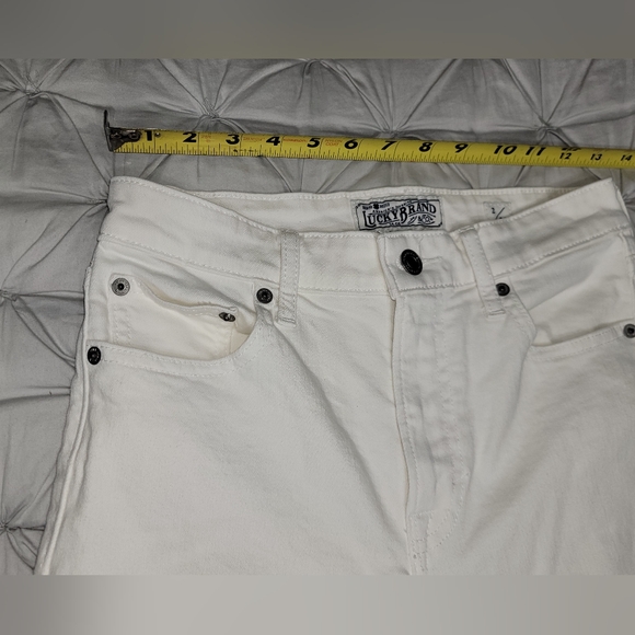 Lucky Brand Bridgette High-Rise Cropped Mini Boot Denim Women's Size 2 - Picture 9 of 14